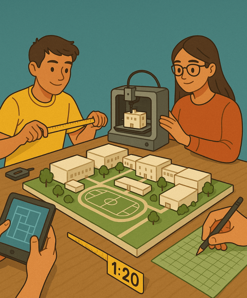 Scale Model of School